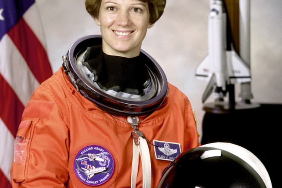 An astronaut portrait used as a visual symbol of curiosity and exploration.